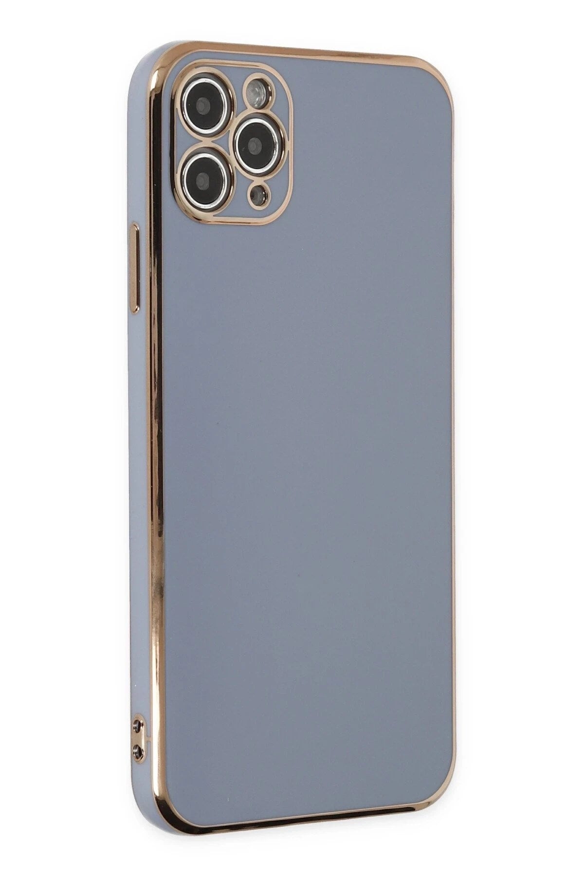Mey İthalat® iPhone 11 Pro Max Kılıf Volet Silikon - Mavi