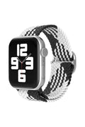 Mey İthalat® Watch 22mm Star Kordon - Siyah-Beyaz