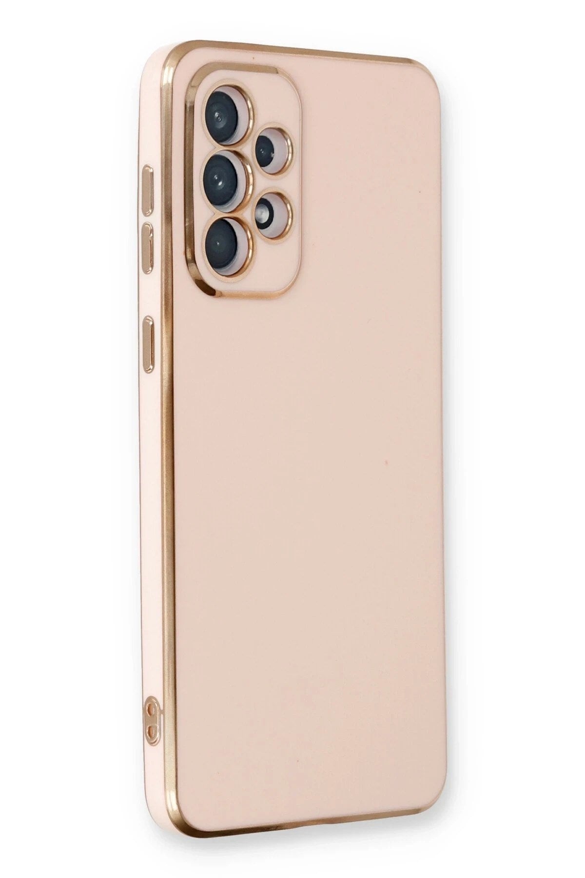 Mey İthalat® Samsung Galaxy A53 5G Kılıf Volet Silikon - Pembe