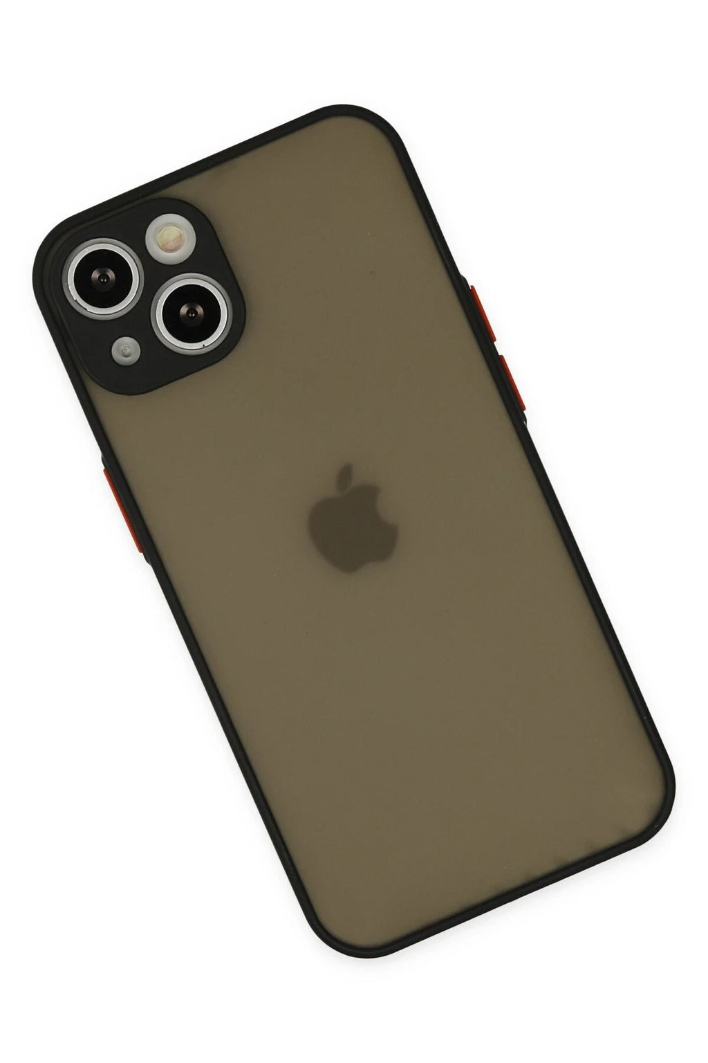 Mey İthalat® iPhone 15 Kılıf Montreal Silikon Kapak - Siyah