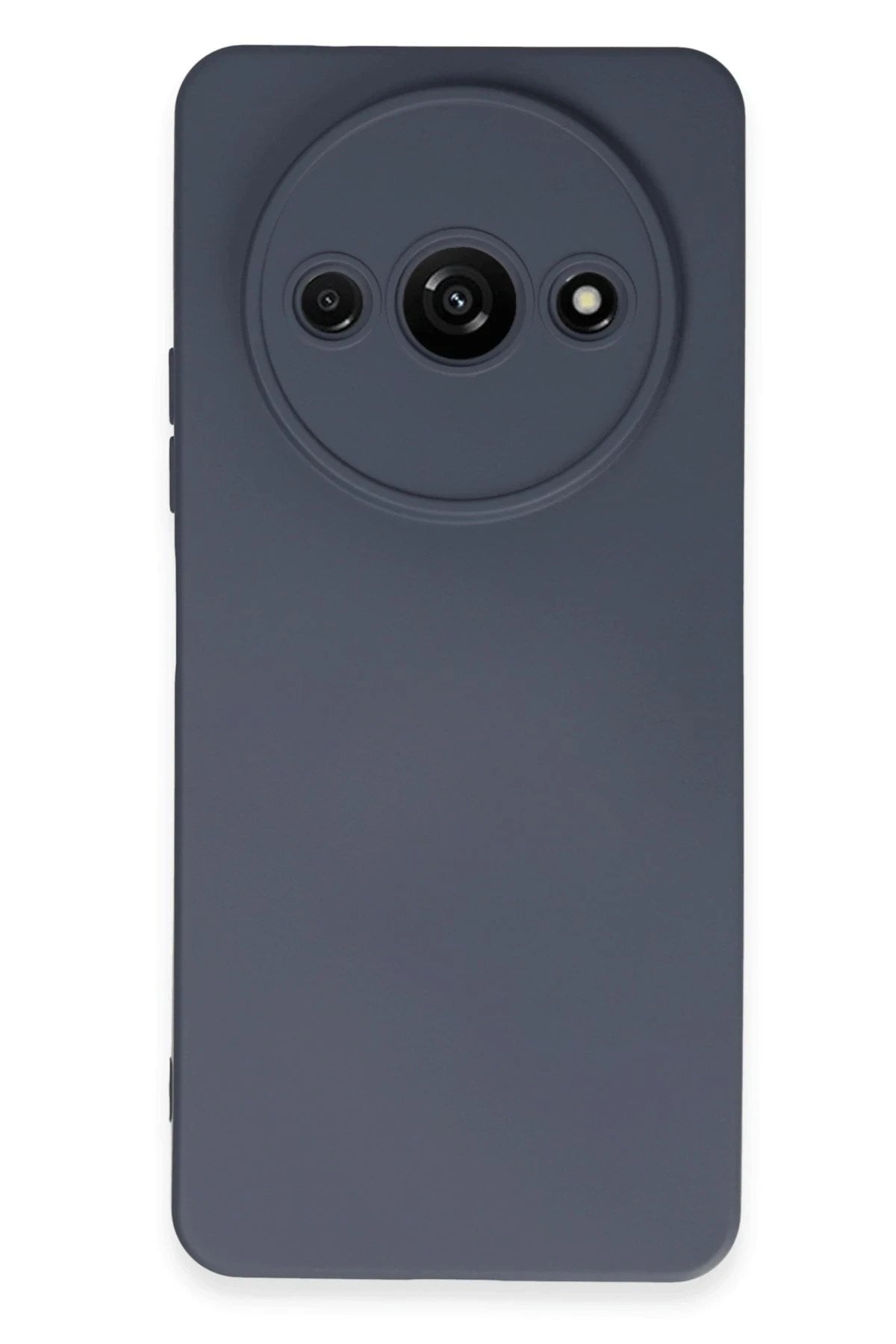 Mey İthalat® Redmi A3 4G Kılıf Nano içi Kadife Silikon - Gri