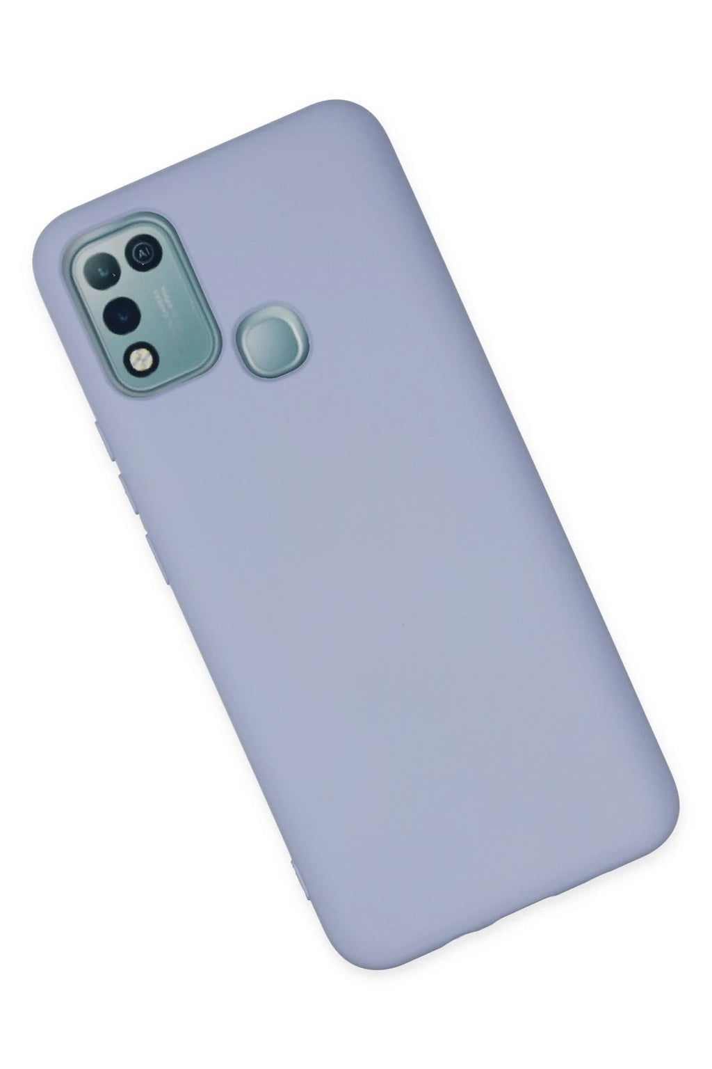 Mey İthalat® İnfinix Hot 10 Play Kılıf Nano içi Kadife Silikon - Lila
