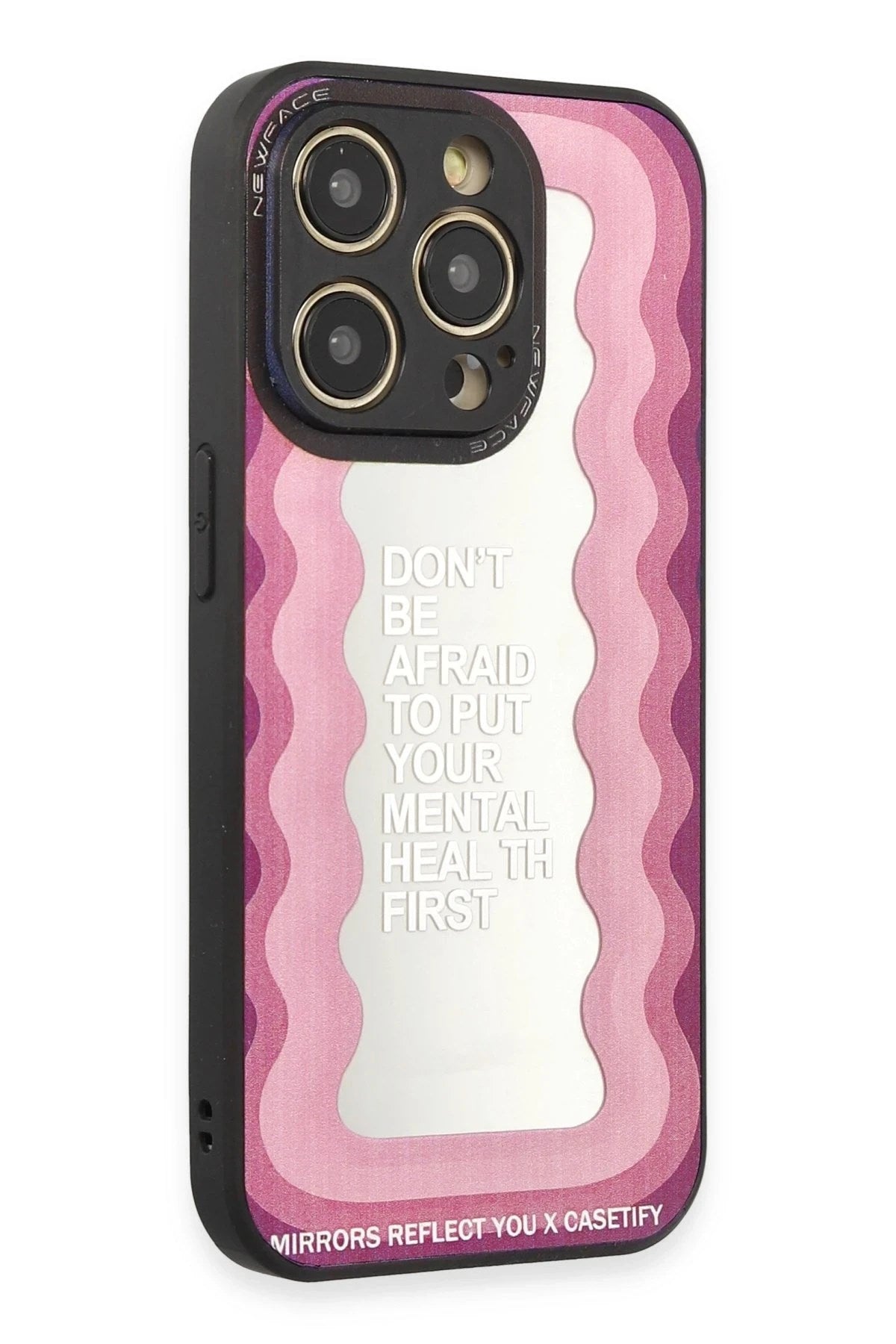 Mey İthalat® iPhone 12 Pro Kılıf Mirror Desenli Kapak - Mirror - 11