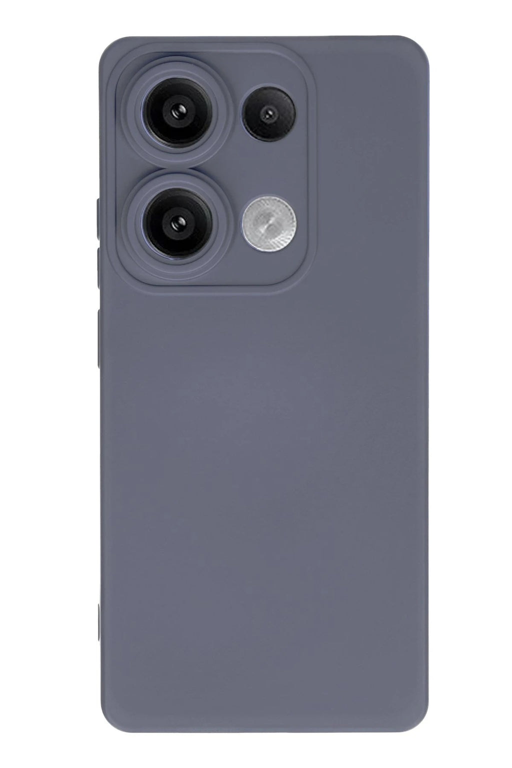 Mey İthalat® Redmi Note 13 Pro 4G Kılıf Nano içi Kadife Silikon - Gri
