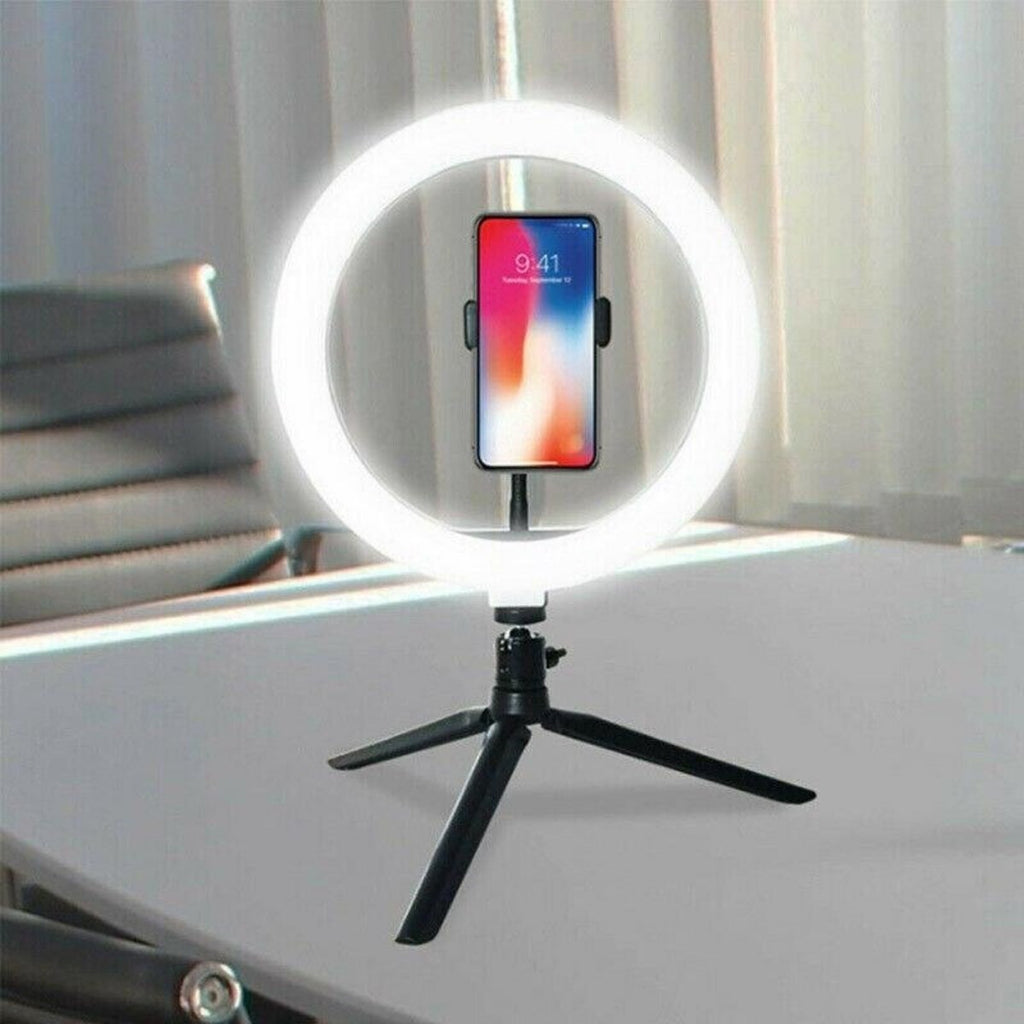 8inç 20cm Youtube Instagram Tiktok Selfie Stüdyo Video Fotoğraf Ring Light Tripod Led Halk