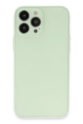 Mey İthalat® iPhone 13 Pro Kılıf Puma Silikon - Açık Yeşil