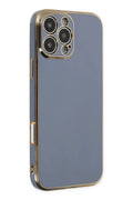 Mey İthalat® iPhone 16 Pro Max Kılıf Volet Silikon - Mavi
