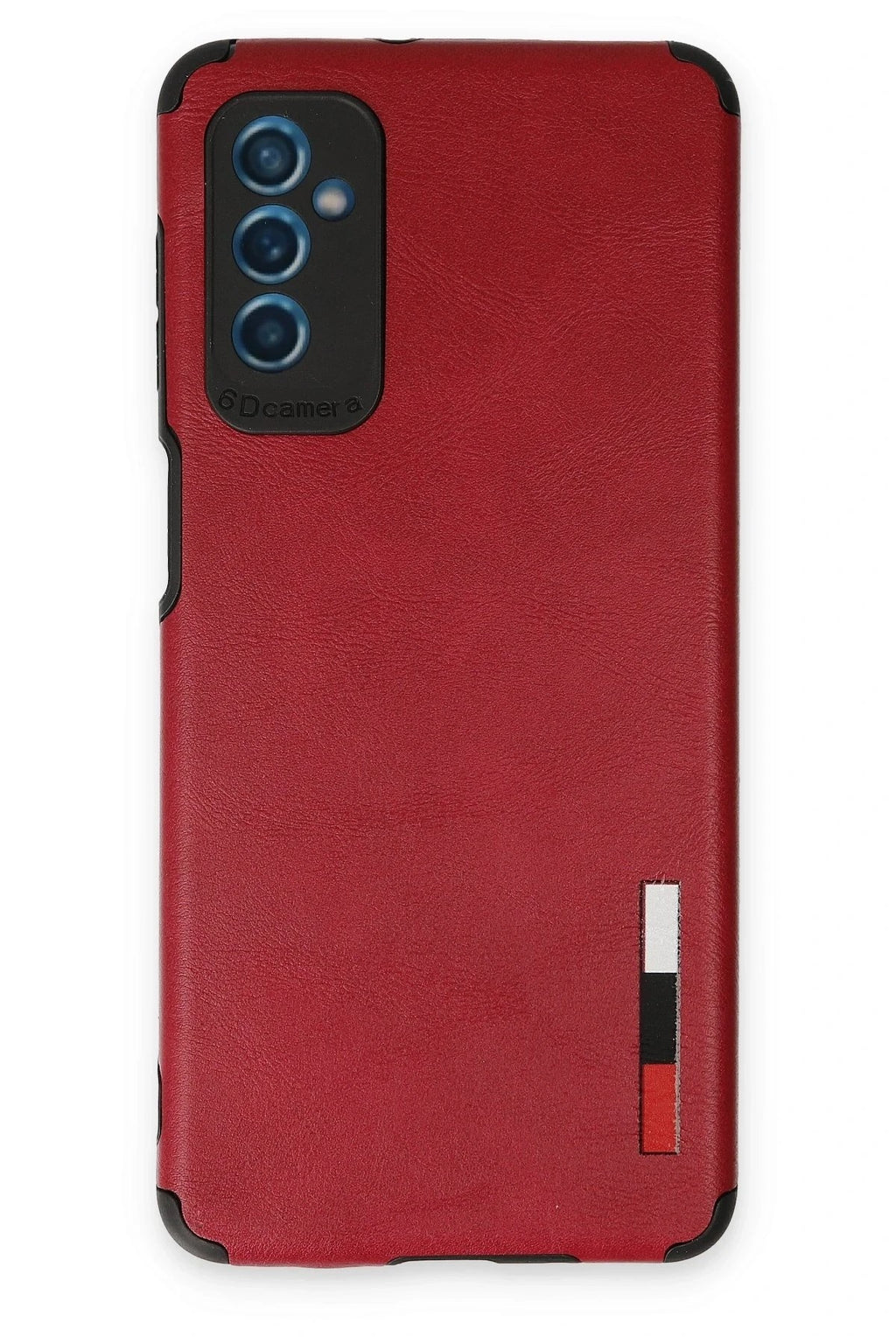 Mey İthalat® Samsung Galaxy M52 5G Kılıf Loop Deri Silikon - Kırmızı
