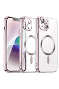 Mey İthalat® iPhone 15 Kılıf Kross Magneticsafe Kapak - Rose