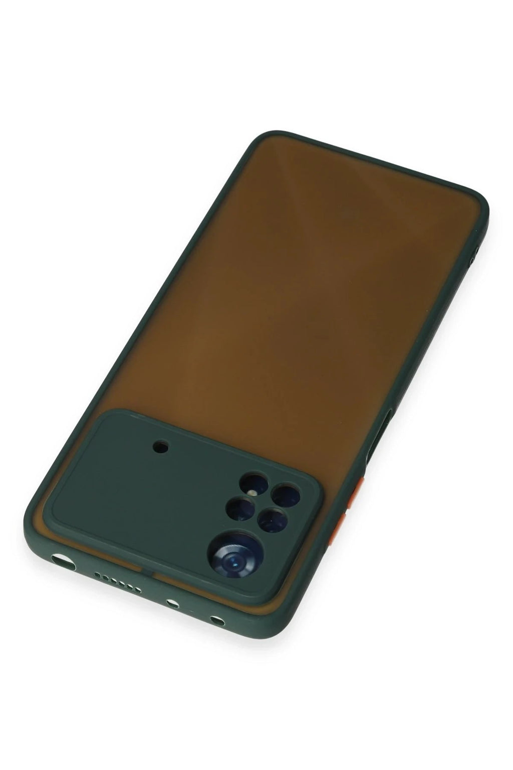 Mey İthalat® Poco X4 Pro 5G Kılıf Montreal Silikon Kapak - Yeşil