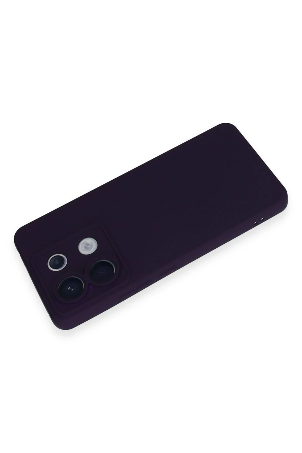 Mey İthalat® Redmi Note 13 Pro 5G Kılıf Nano içi Kadife Silikon - Mor