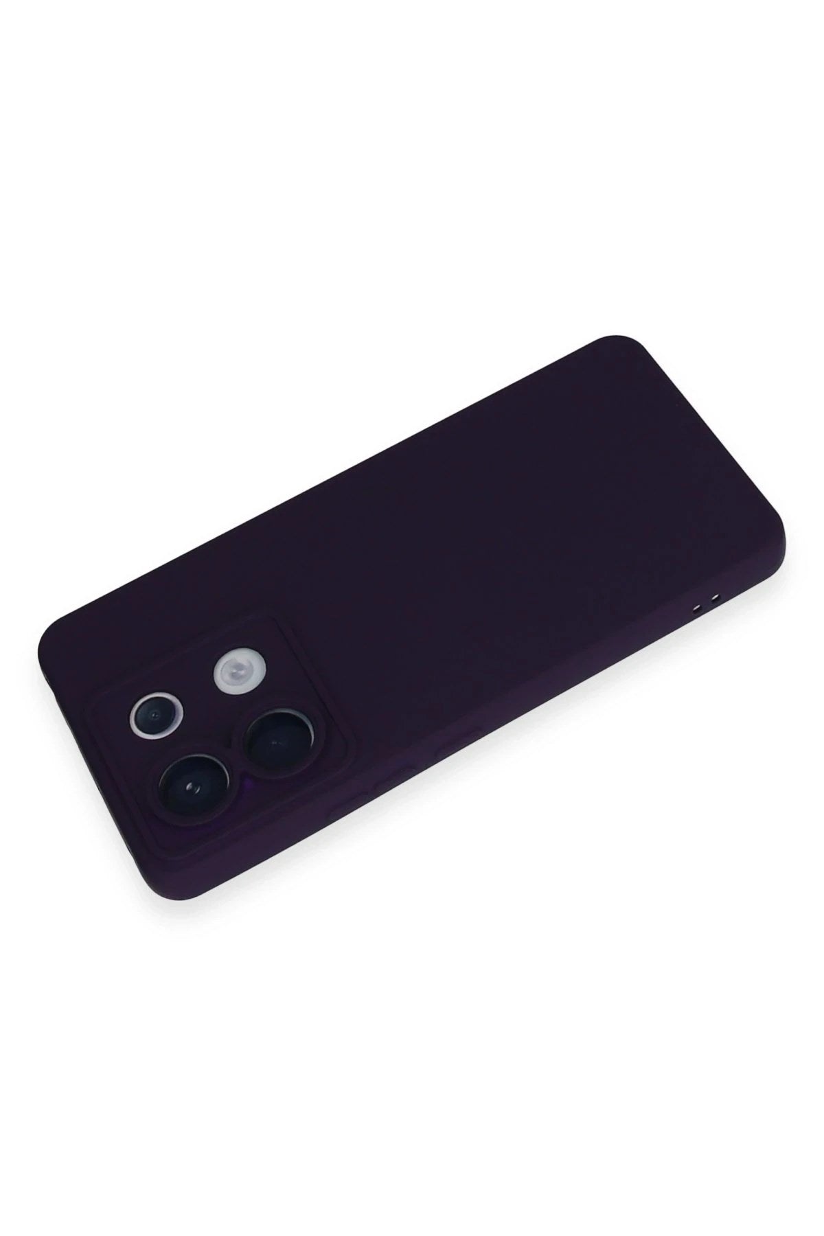 Mey İthalat® Redmi Note 13 Pro 5G Kılıf Nano içi Kadife Silikon - Mor