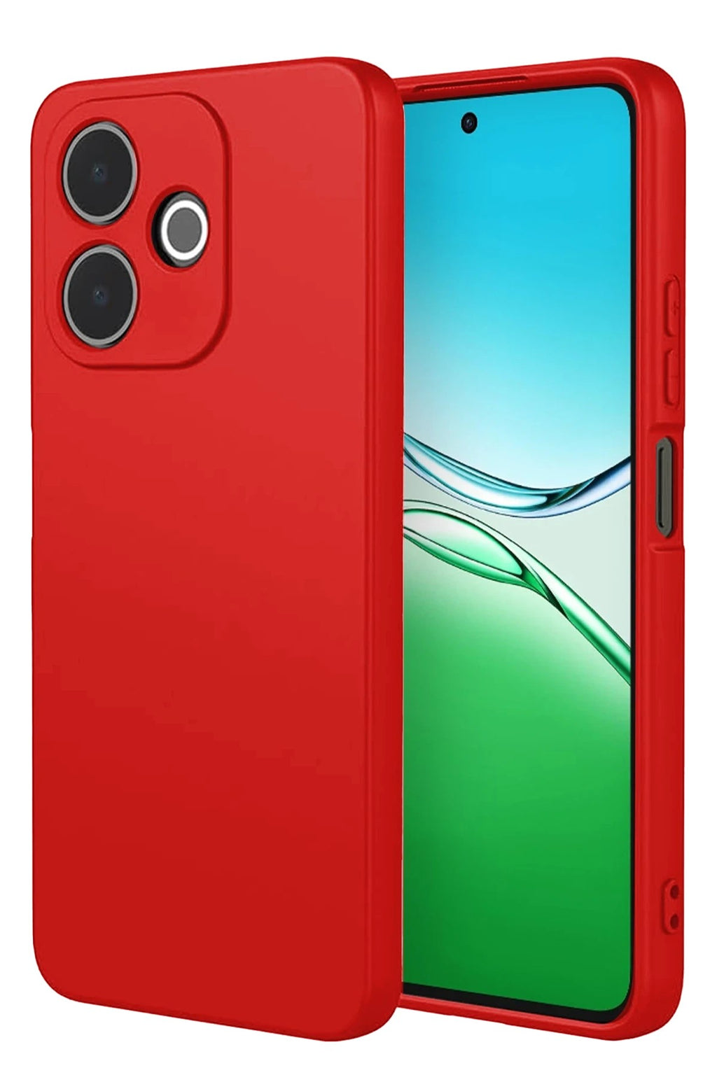 Mey İthalat® A5 Pro 4G First Silikon - Kırmızı