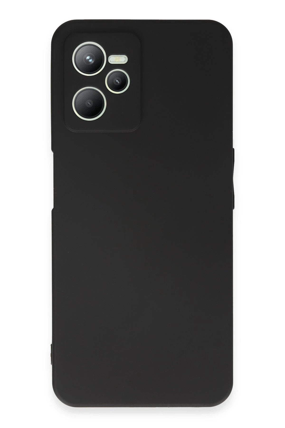 Mey İthalat® Realme C35 Kılıf First Silikon - Siyah