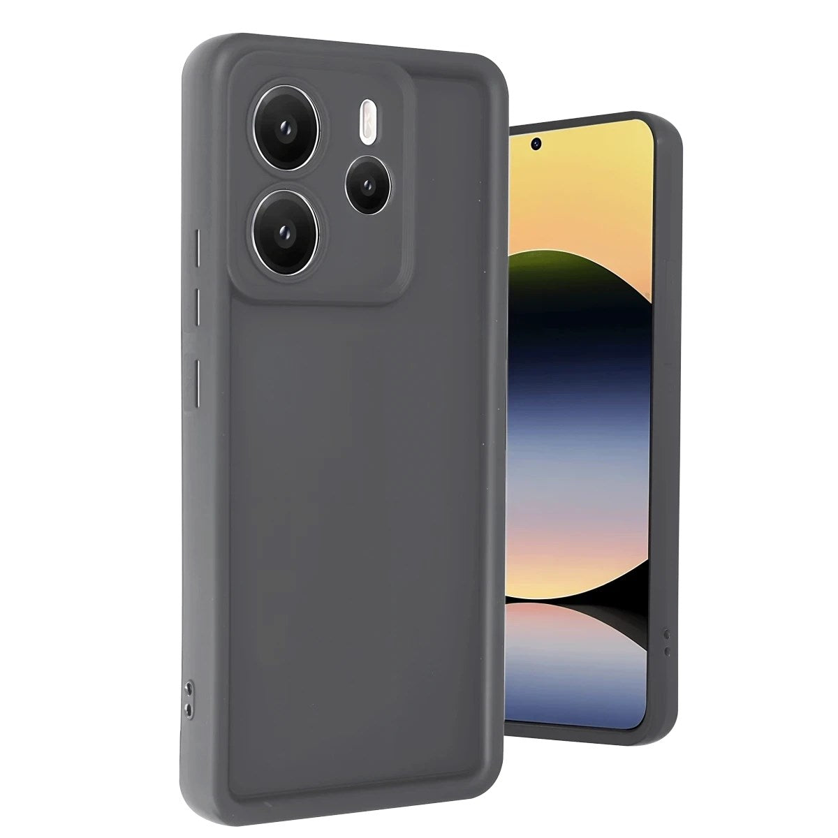 Mey İthalat® Redmi Note 14 4G Kılıf Viera Silikon - Gri