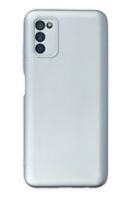 Mey İthalat® Samsung Galaxy A03S Kılıf Nano içi Kadife Silikon - Sky Blue