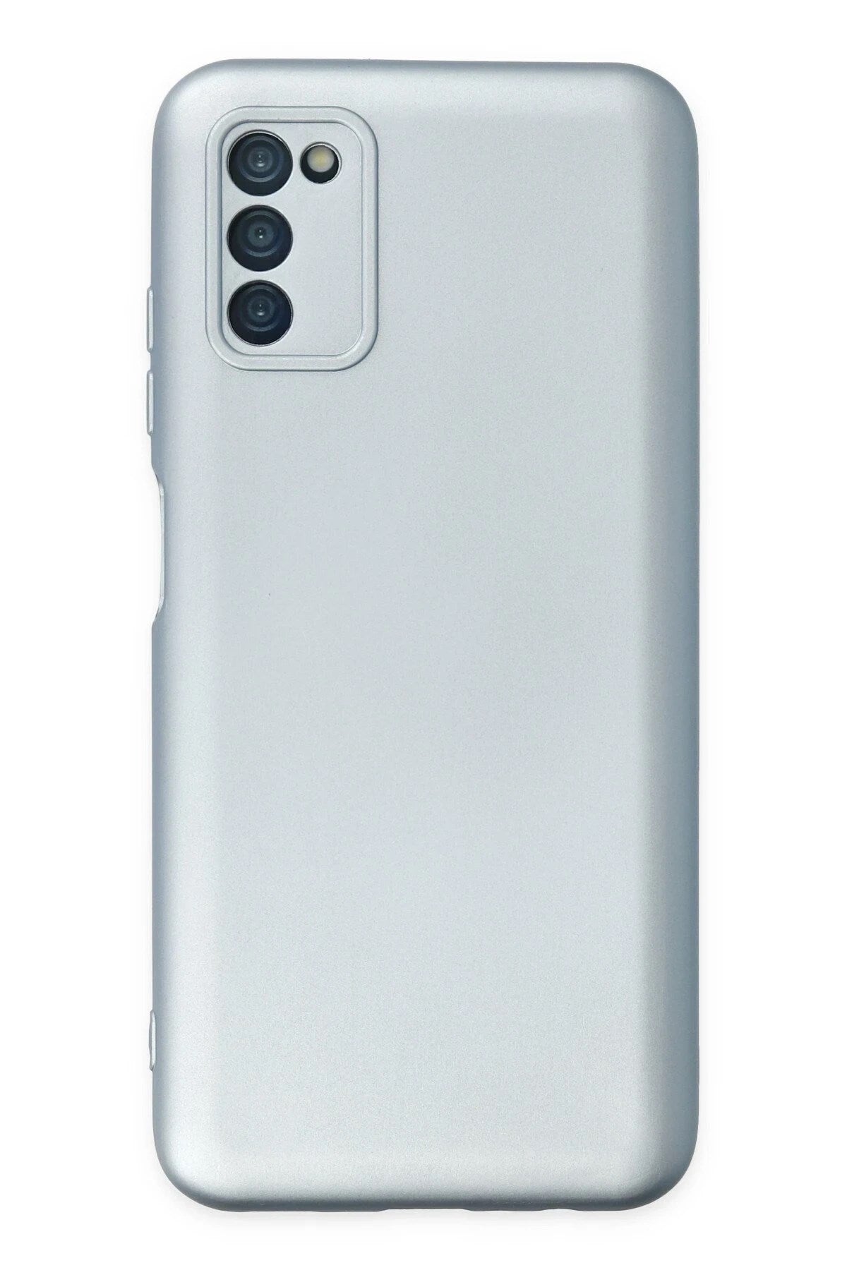 Mey İthalat® Samsung Galaxy A03S Kılıf Nano içi Kadife Silikon - Sky Blue