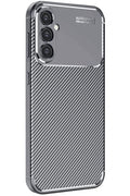 Mey İthalat® Samsung Galaxy A16 5G Kılıf Auto Focus Karbon Kapak - Gri