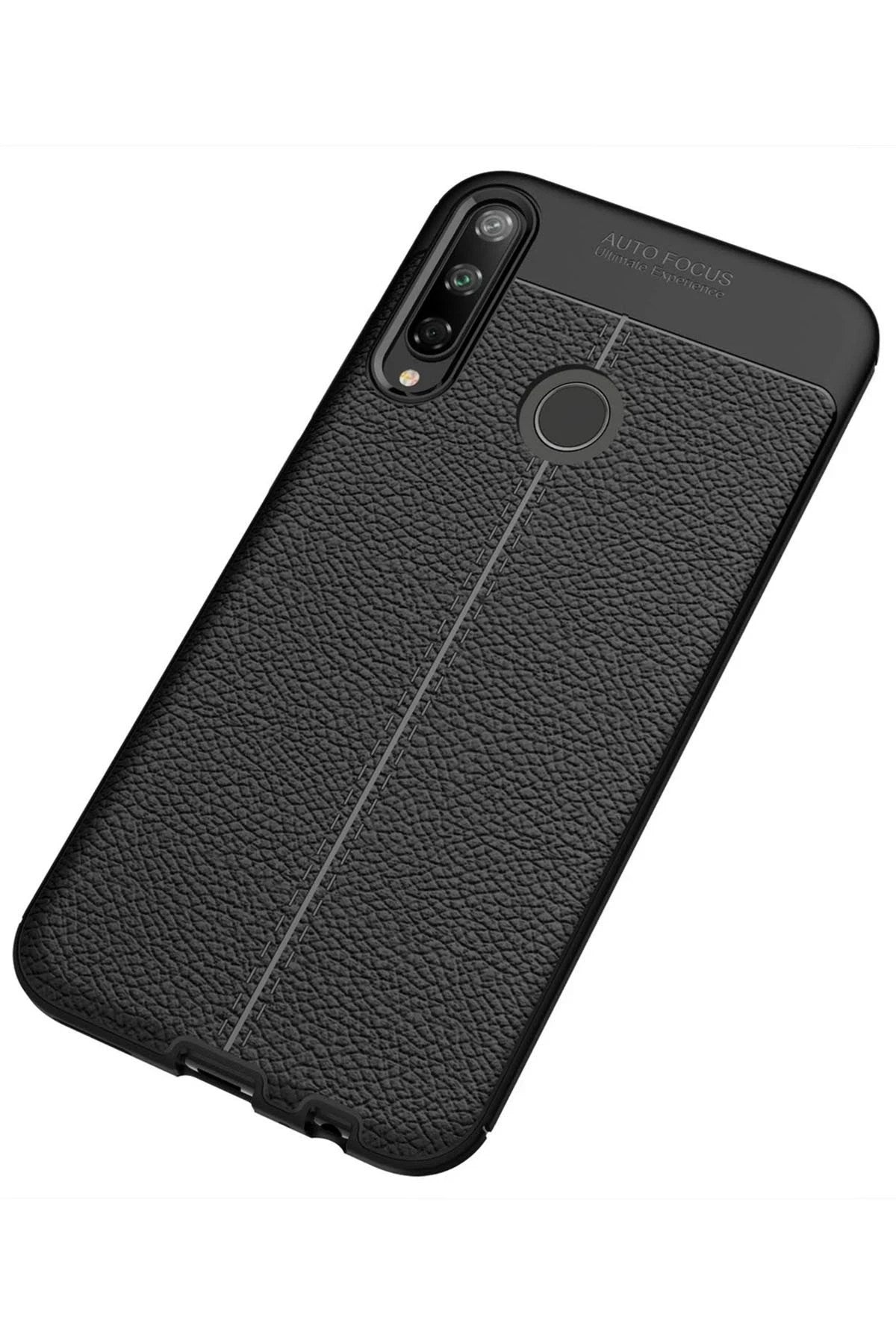 Mey İthalat® Huawei P40 Lite E Kılıf Auto Focus Kapak - Siyah