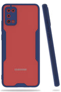 Mey İthalat® Samsung Galaxy A02S Kılıf Platin Silikon - Lacivert