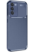 Mey İthalat® Vivo V30 Lite 4G Kılıf Auto Focus Karbon Kapak - Lacivert