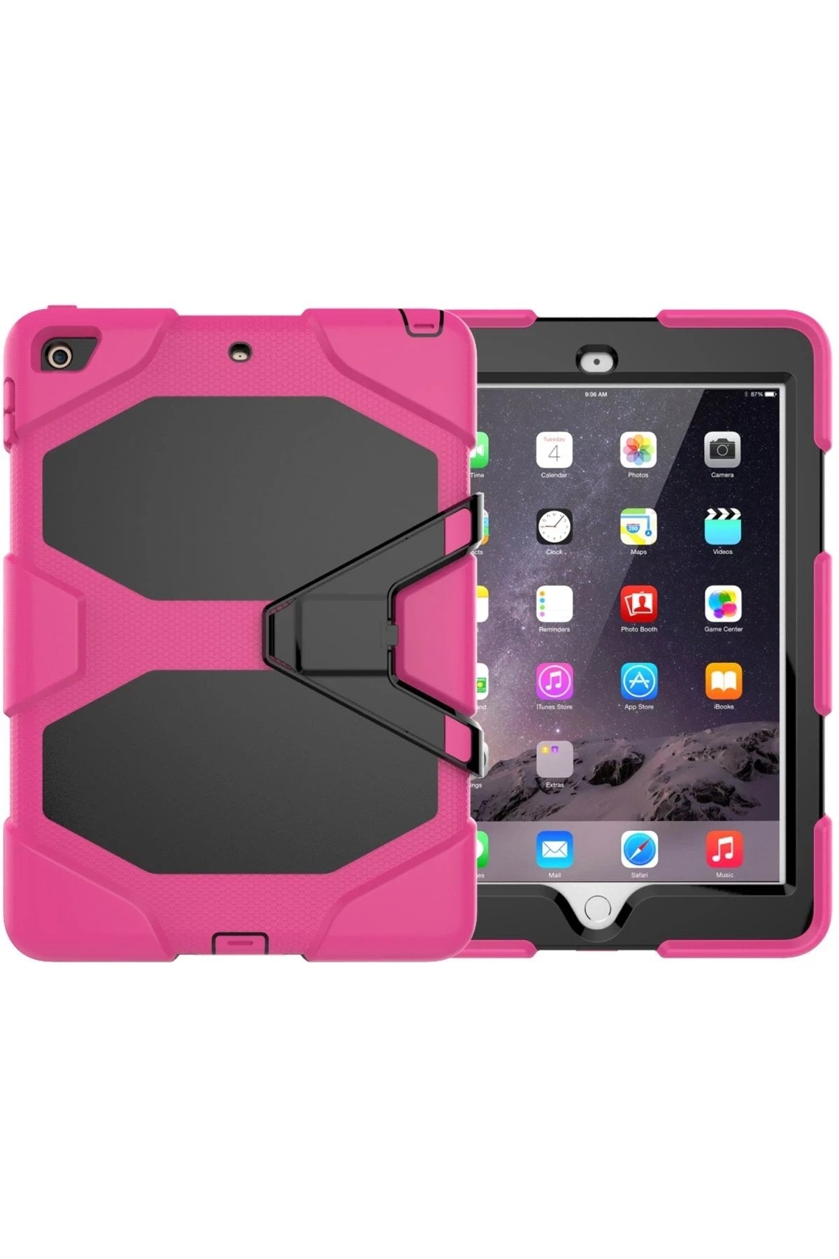 Mey İthalat® iPad 5 Air 9.7 Kılıf Griffin Tablet Kapak - Pembe
