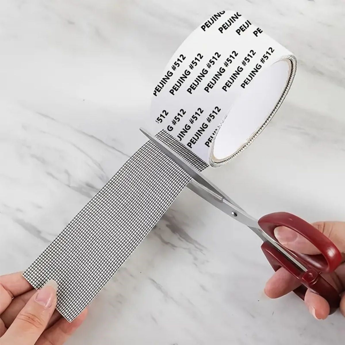 Güçlü Yapışkanlı Pencere Sineklik Tamir Bandı, Sineklik Tamir, Böcek Önleyici Yama Bandı 2 mt x 5 cm