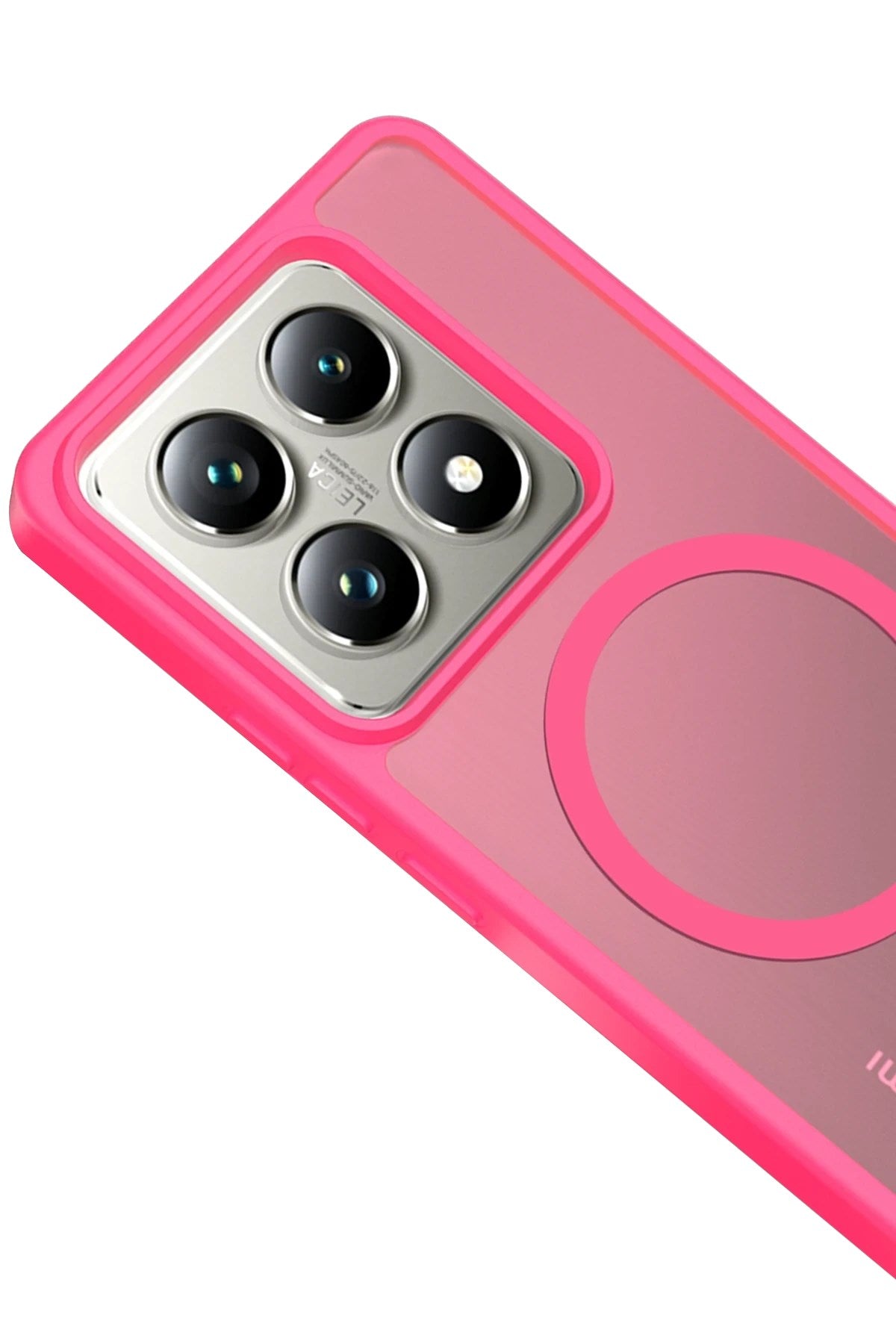 Mey İthalat® Mi 14T Pro Jota Magsafe Kapak - Rose