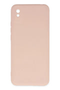Mey İthalat® Redmi 9A Kılıf Nano içi Kadife Silikon - Pudra