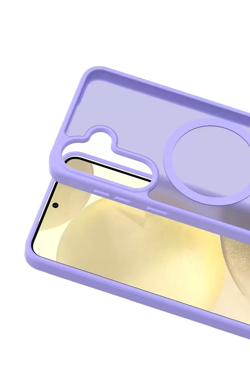 Mey İthalat® Samsung Galaxy S25 FE Jota Magsafe Kapak - Lila
