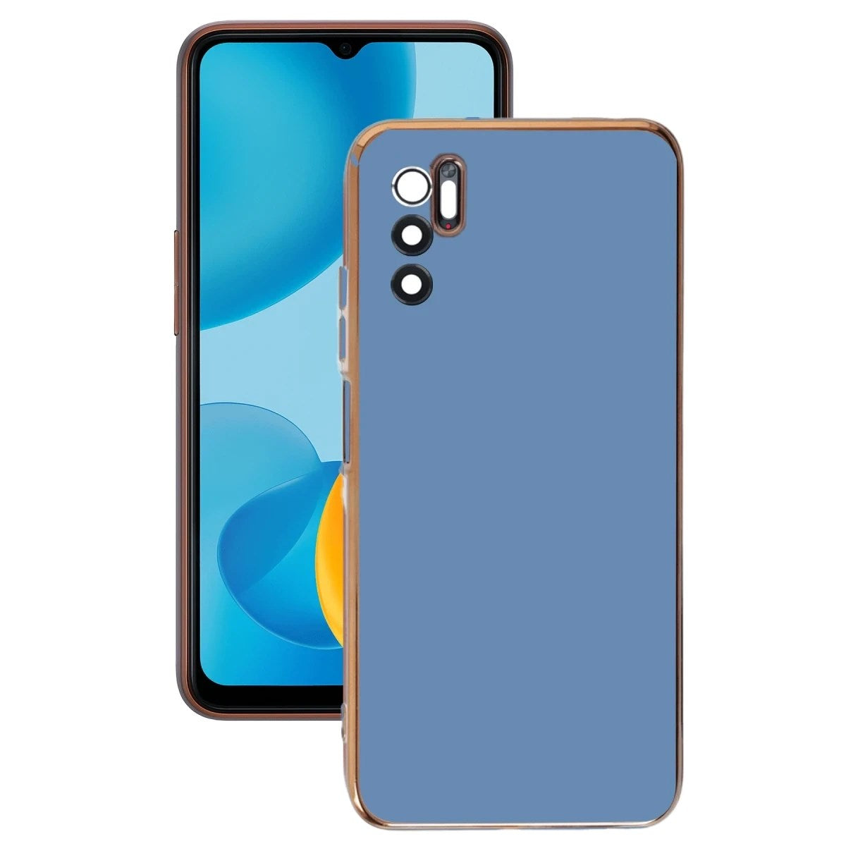 Mey İthalat® Redmi Note 11 SE Kılıf Volet Silikon - Mavi