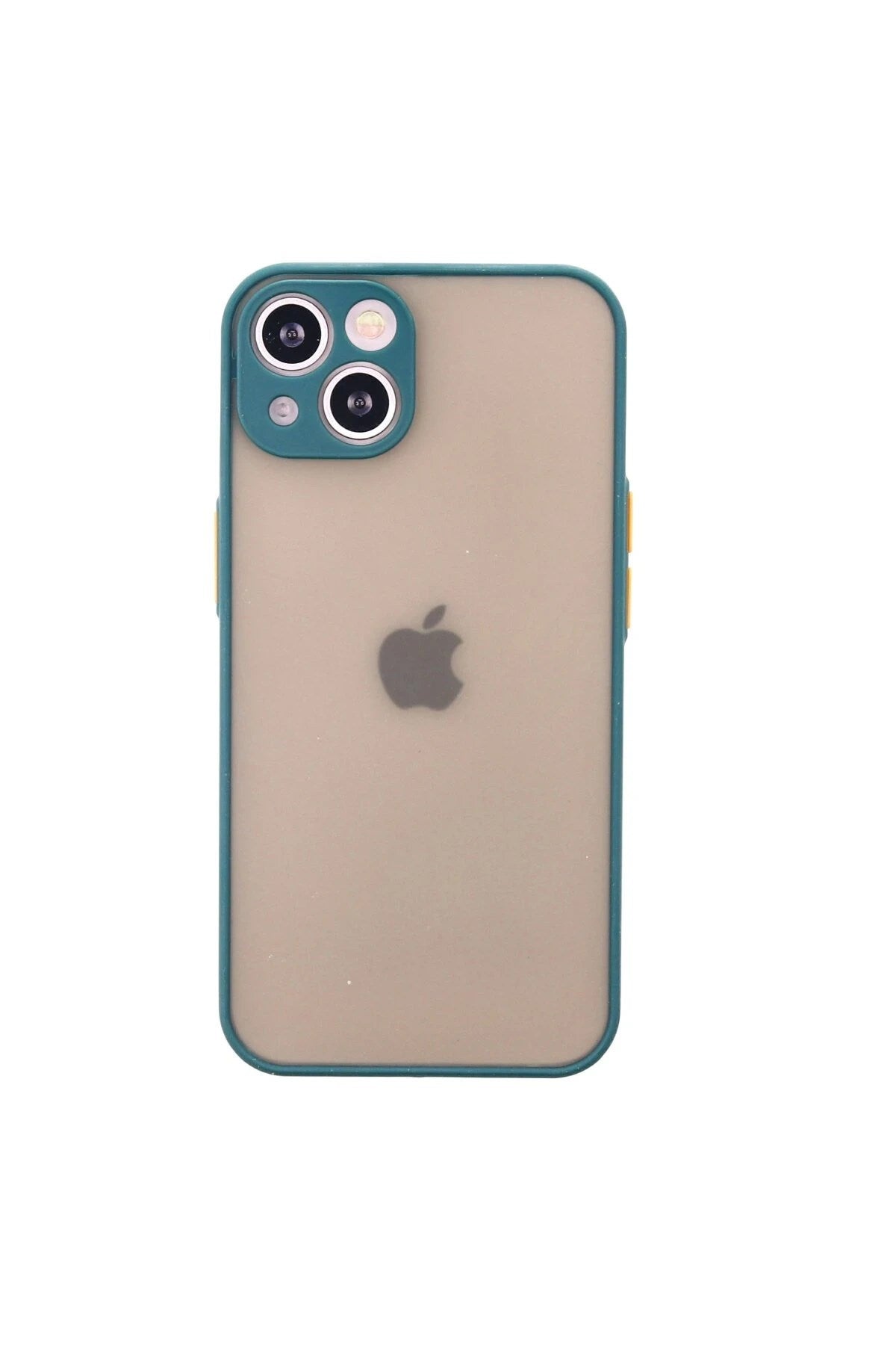 Mey İthalat® iPhone 14 Kılıf Montreal Silikon Kapak - Yeşil