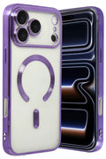 Mey İthalat® iPhone 17 Pro Max Kross Magneticsafe Kapak - Mor