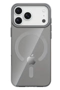 Mey İthalat® iPhone 17 Pro PC Blank Magsafe Kapak - Natural Grey