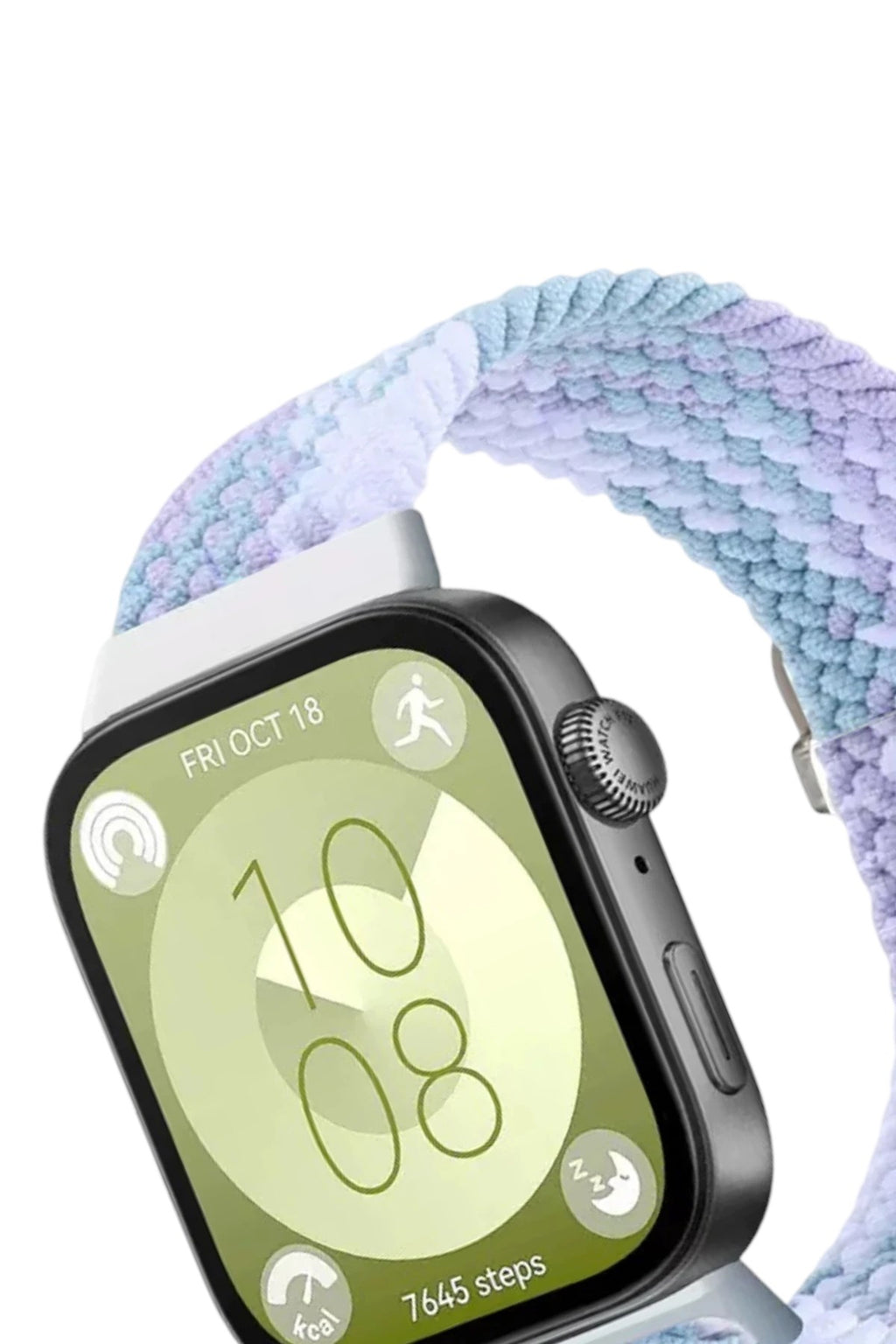 Mey İthalat® Huawei Fit 4 Star Kordon - Lila-Beyaz