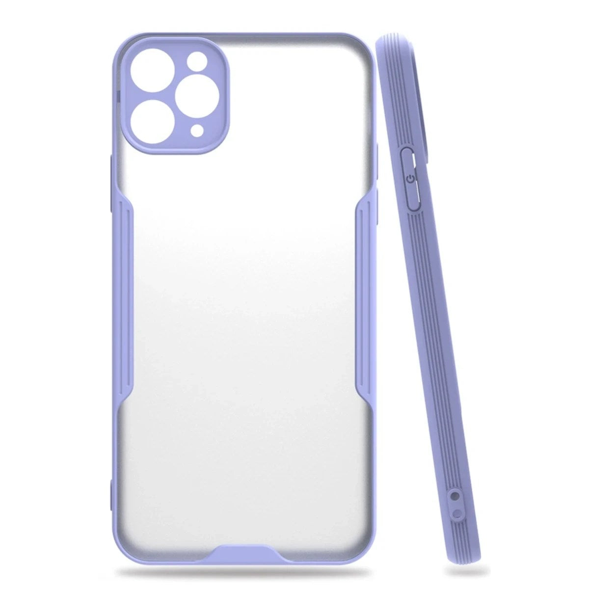 Mey İthalat® iPhone 11 Pro Kılıf Platin Silikon - Lila