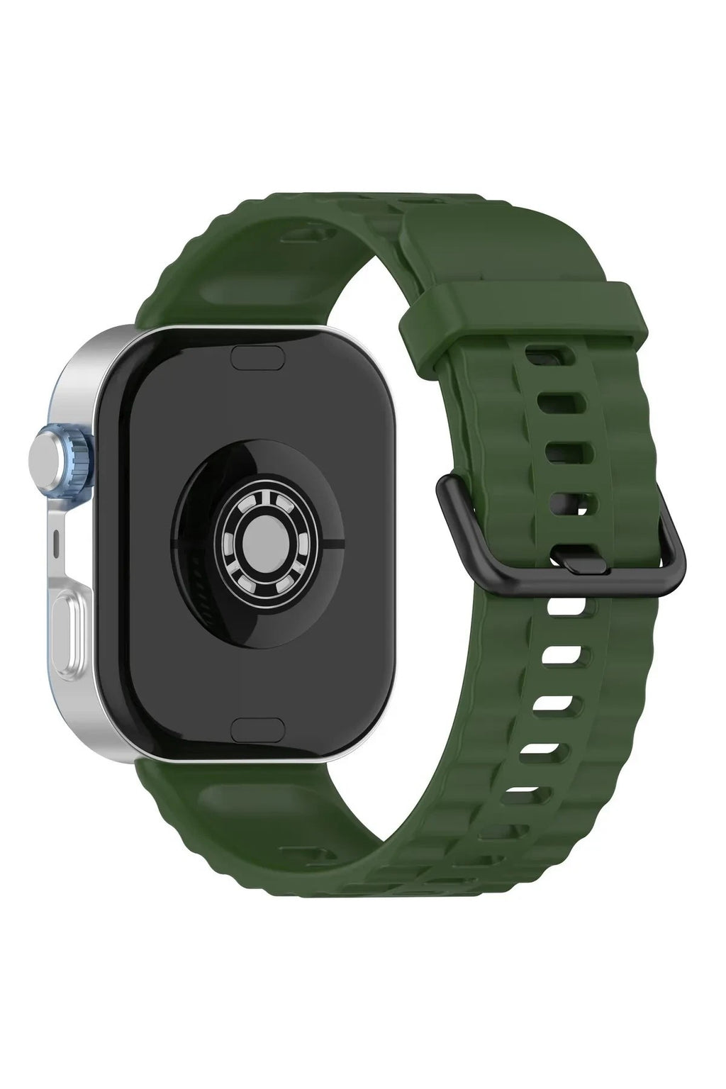 Mey İthalat® Huawei Watch Fit 3 Klasik Kordon - Koyu Yeşil