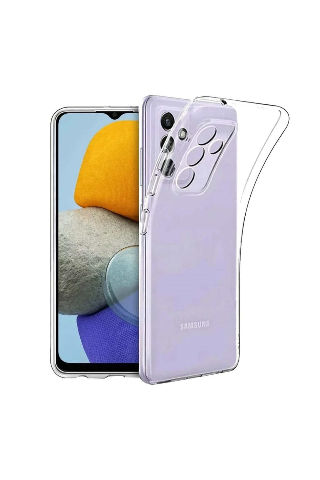 Mey İthalat® Samsung Galaxy A24 4G Kılıf Lüx Şeffaf Silikon