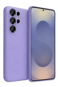 Mey İthalat® Samsung Galaxy S26 Ultra Nano içi Kadife Silikon - Lila