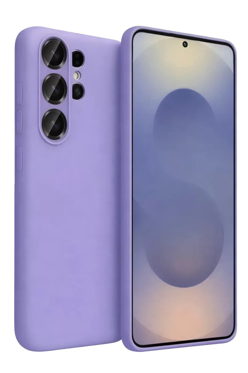 Mey İthalat® Samsung Galaxy S26 Ultra Nano içi Kadife Silikon - Lila