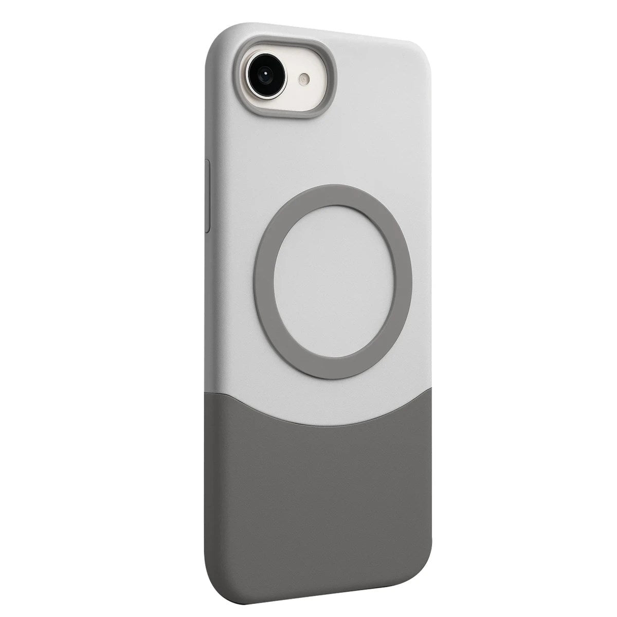 Mey İthalat® iPhone 16E Velar Magsafe Kapak - Natural Grey