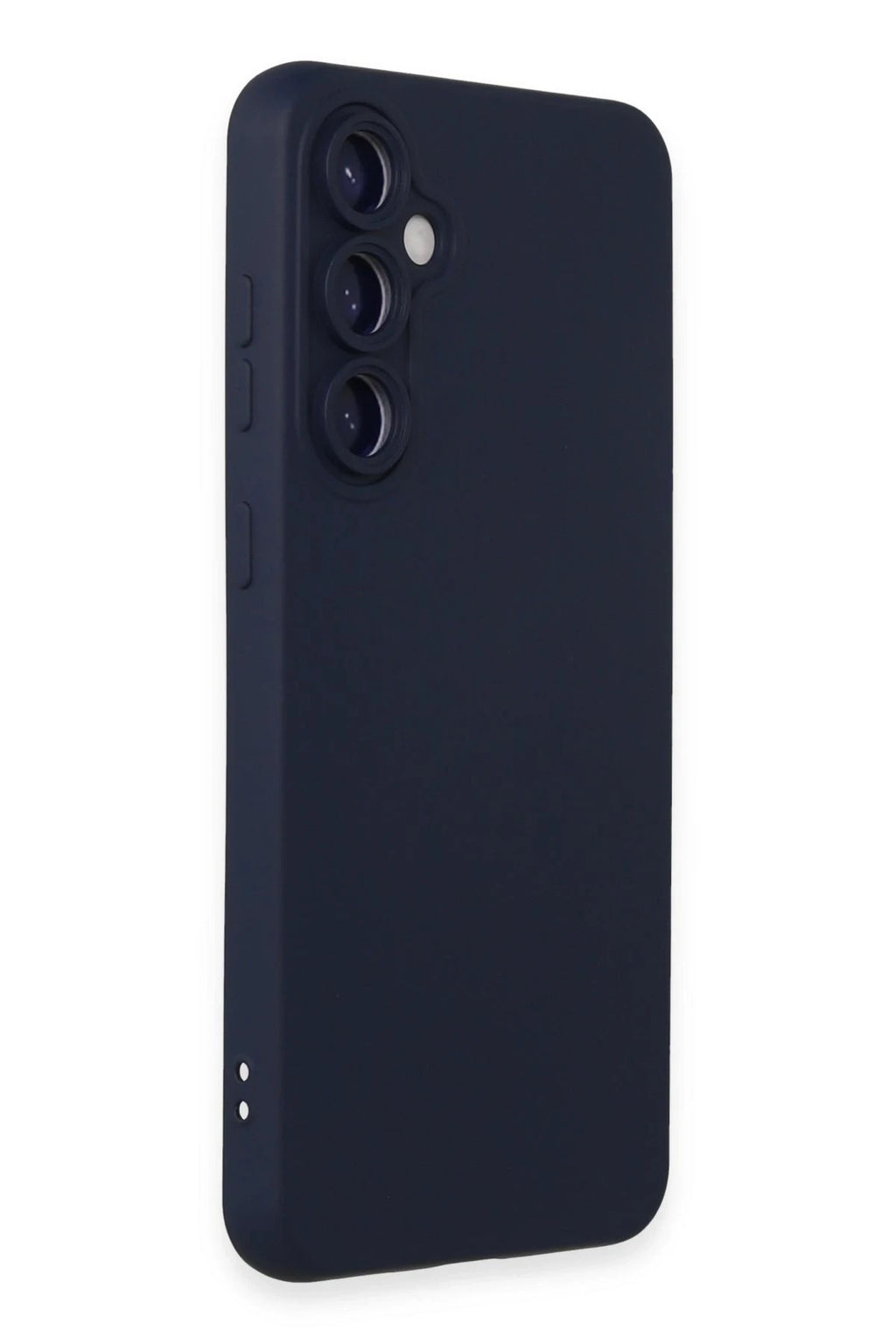 Mey İthalat® Samsung Galaxy S24 Kılıf Nano içi Kadife Silikon - Lacivert