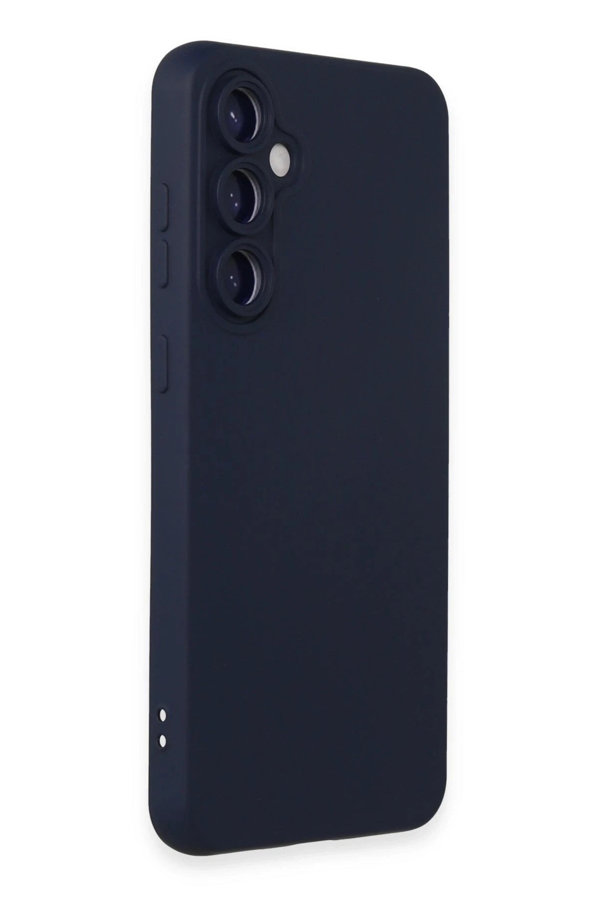 Mey İthalat® Samsung Galaxy S24 Kılıf Nano içi Kadife Silikon - Lacivert