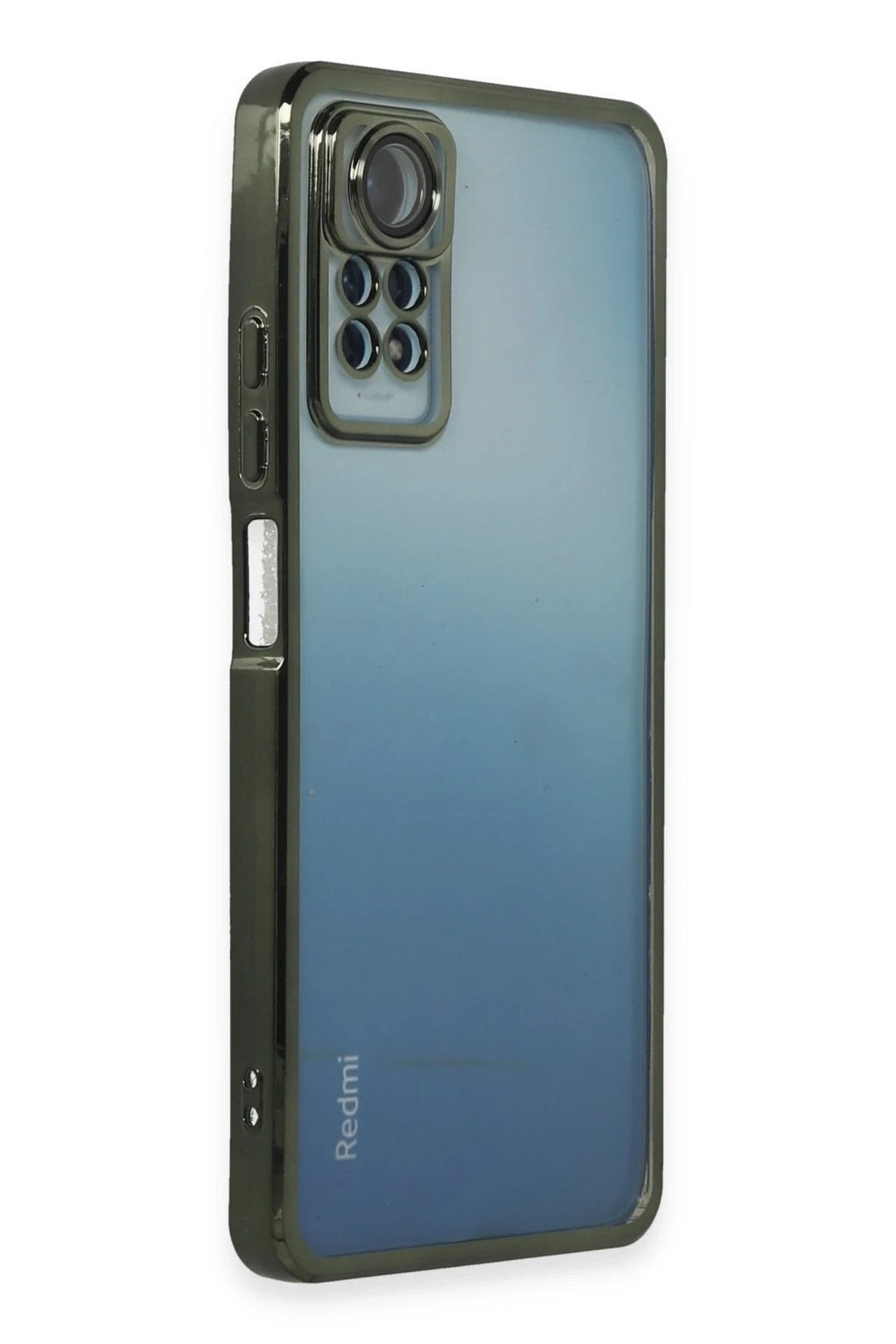 Mey İthalat® Redmi Note 12 Pro 4G Kılıf Lensli Silikon - Yeşil
