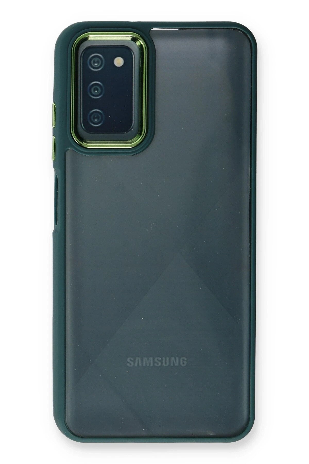 Mey İthalat® Samsung Galaxy A03S Kılıf Dora Kapak - Haki Yeşil