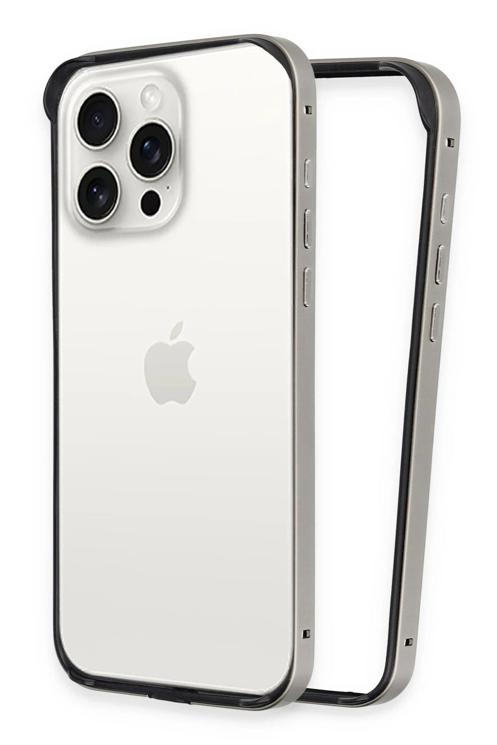 Mey İthalat® iPhone 14 Pro Land Bumper Koruma Kapak - Titan Gri