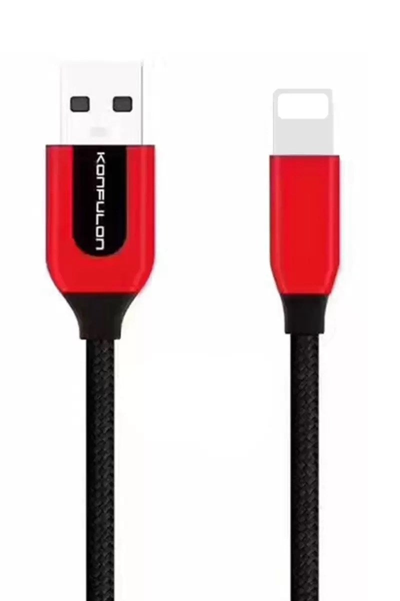 Mey İthalat® S51 Lightning Kablo iphone Uyumlu 1M 3A - Siyah