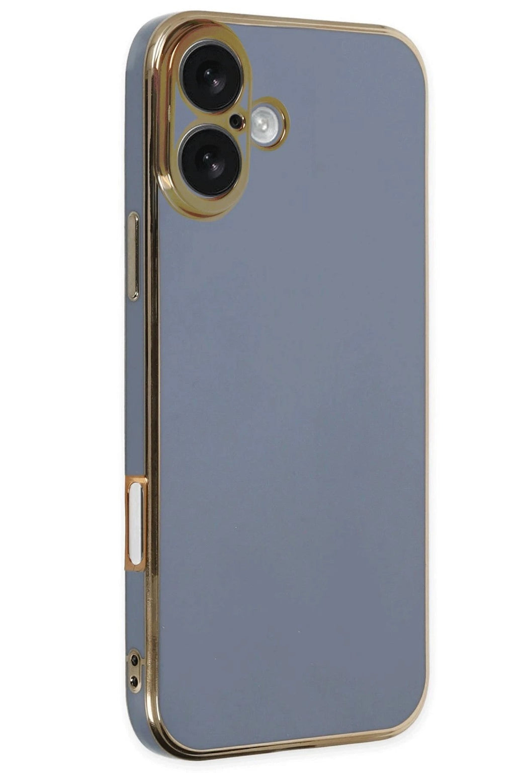 Mey İthalat® iPhone 16 Kılıf Volet Silikon - Mavi