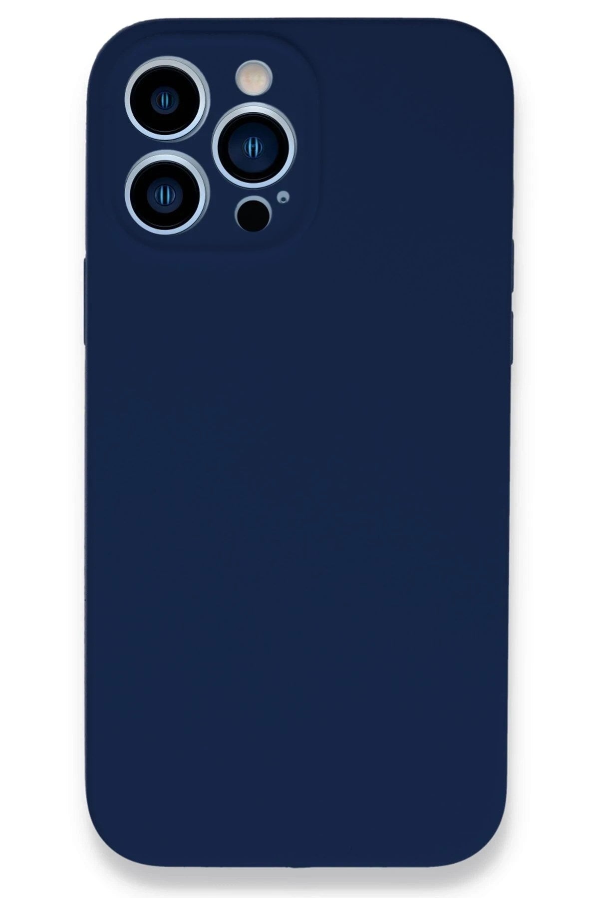 Mey İthalat® iPhone 13 Pro Kılıf Lansman Legant Silikon - Lacivert