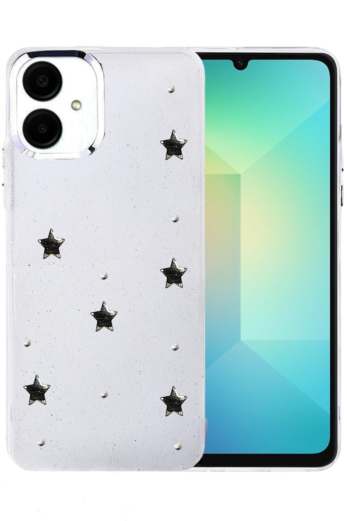 Mey İthalat® Samsung Galaxy A06 Fiyonk Desenli Kapak - Desen 4